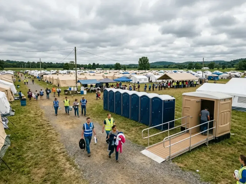 disaster-relief-camp-restrooms-010 — frequently asked questions, Dumpster & Portable Bathrooms Rental in Appomattox, VA